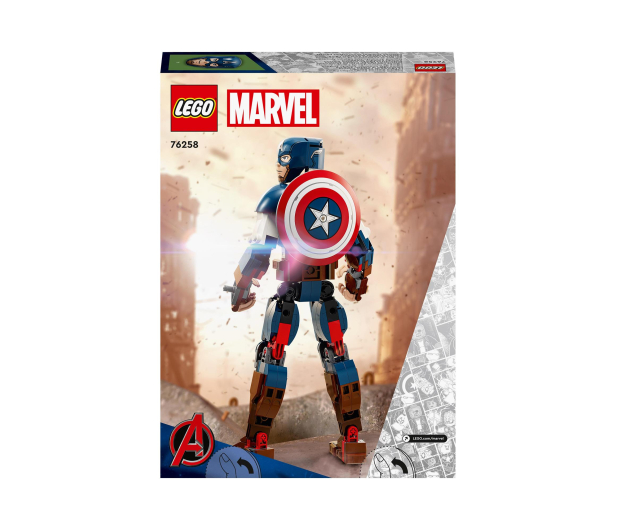 LEGO Marvel 76258 Figurka Kapitana Ameryki do zbudowania - 1144488 - zdjęcie 9